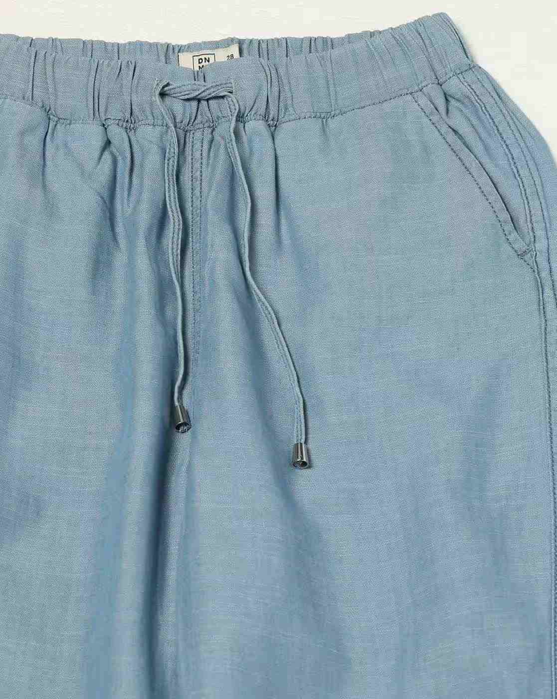 DNMX | Women Lightly Washed Relaxed Jeans|4
