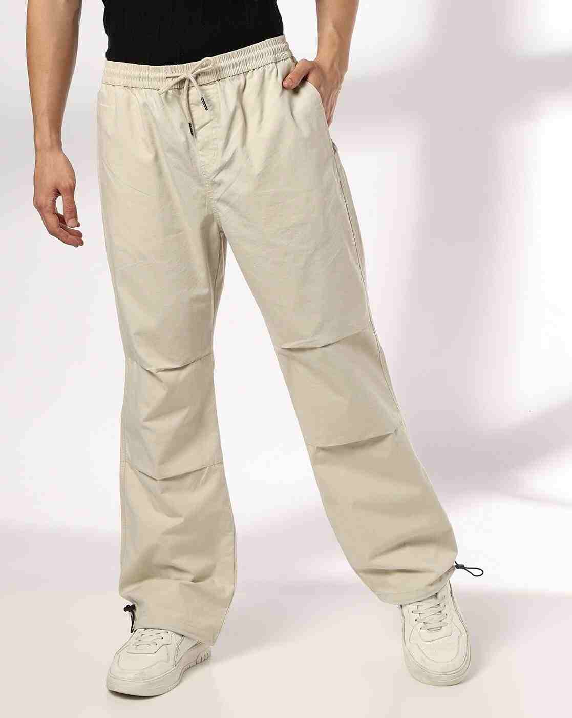 Men Loose Fit Parachute Pants