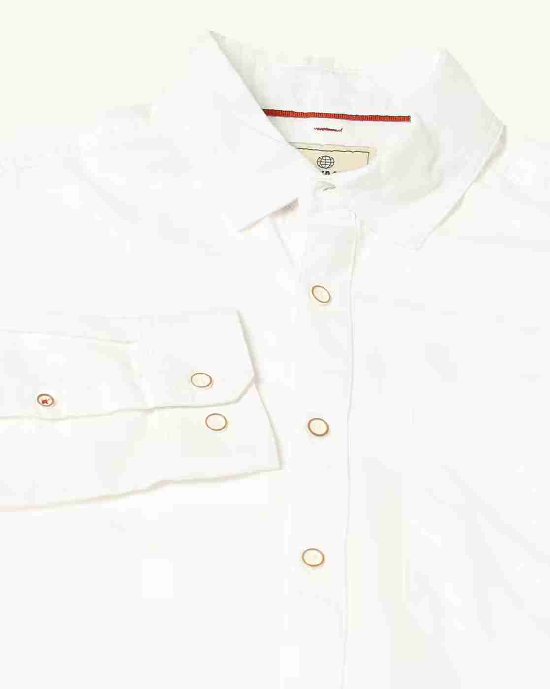 DNMX | Men Regular Fit Shirt with Patch Pocket|5