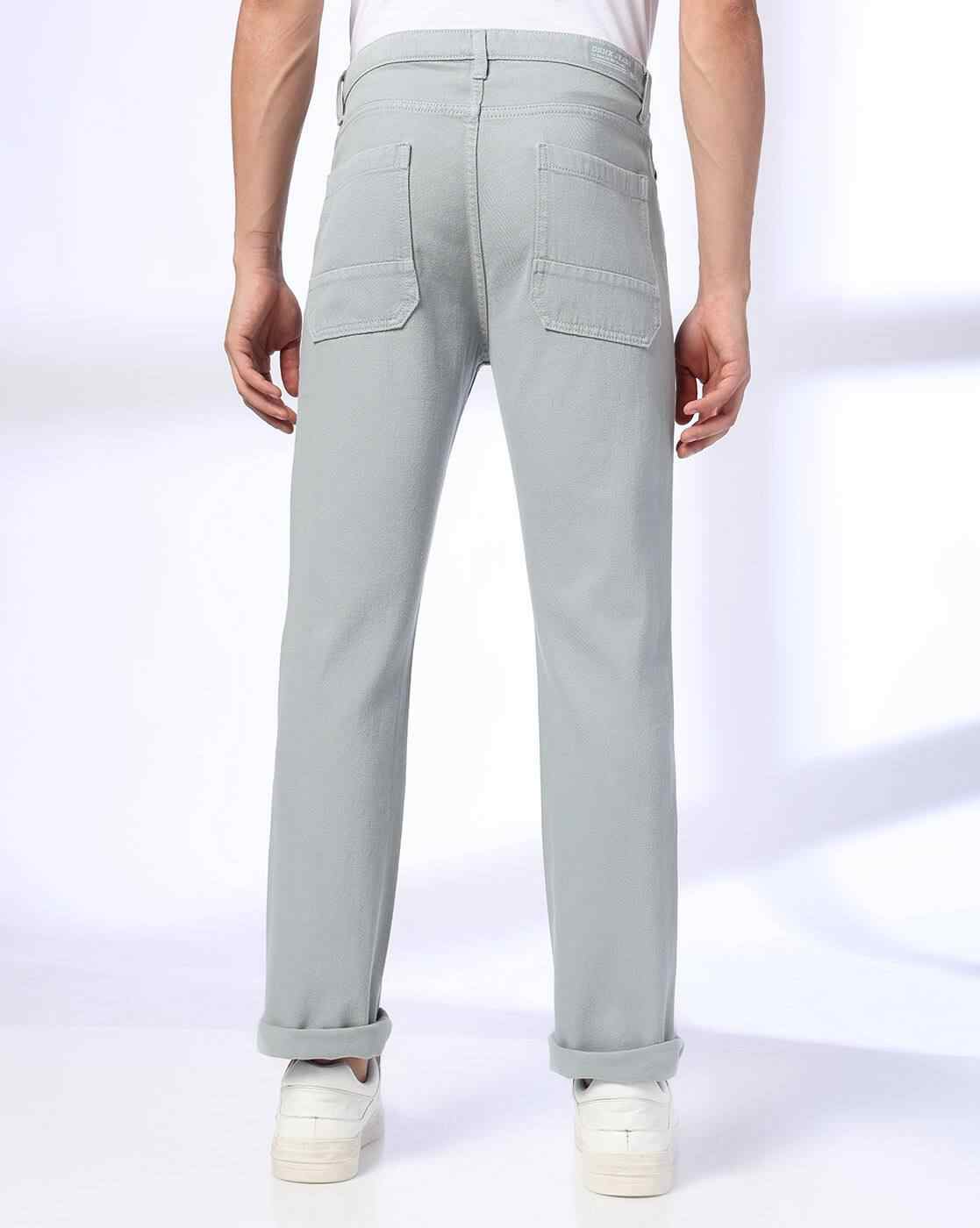 DNMX | Men Mid-Rise Straight Jeans|2