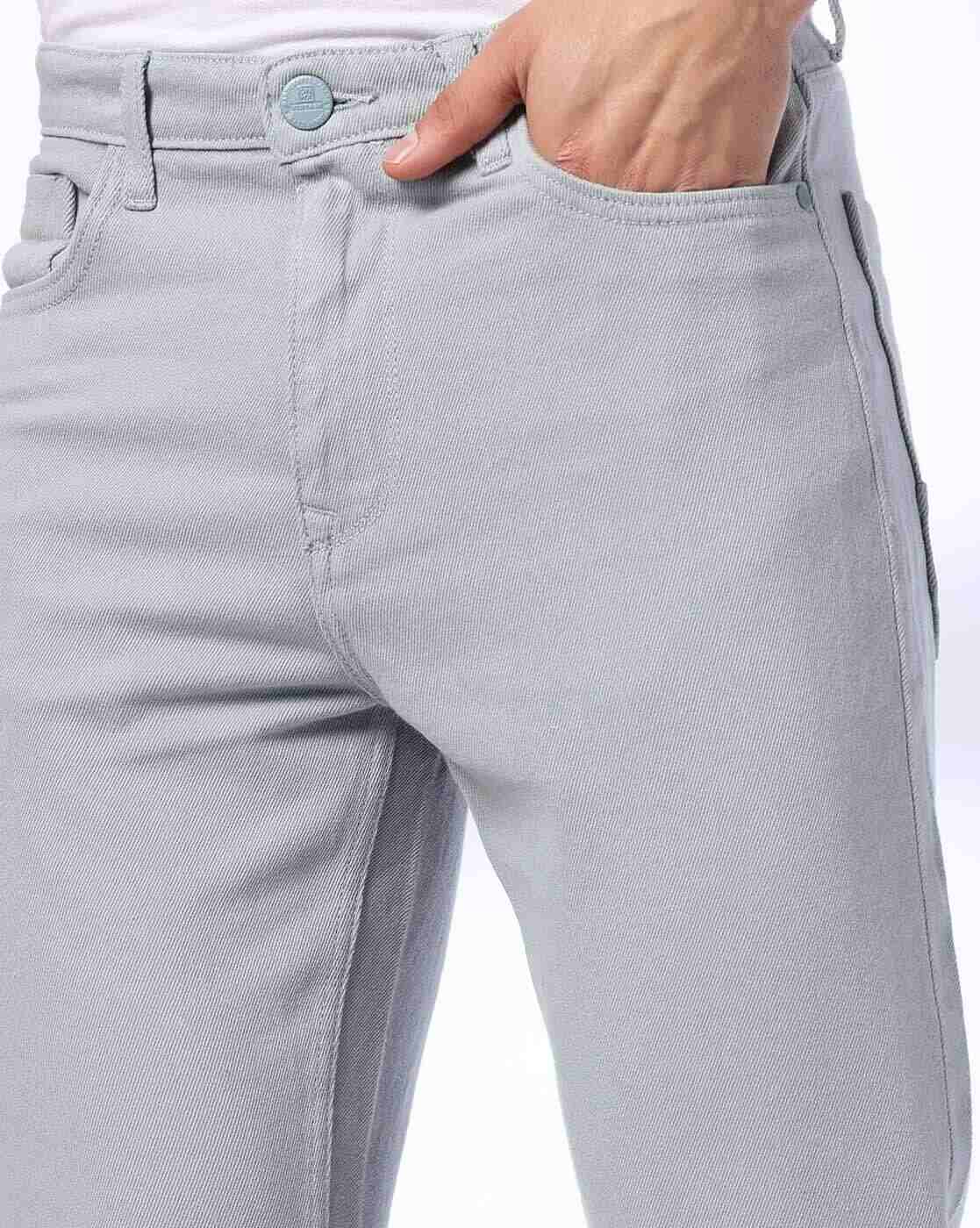 DNMX | Men Mid-Rise Straight Jeans|3