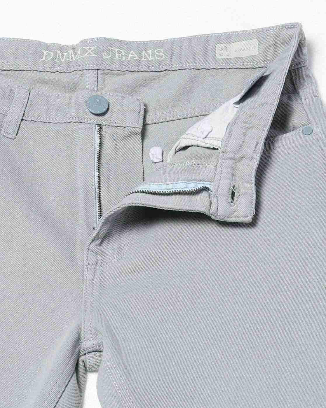 DNMX | Men Mid-Rise Straight Jeans|4