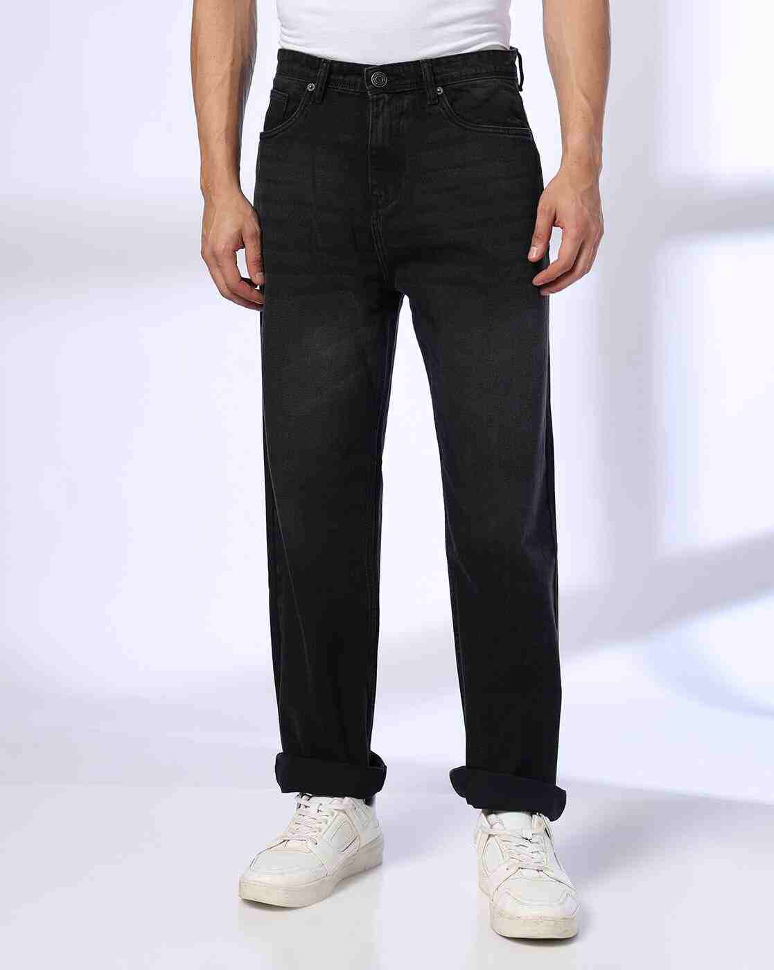 DNMX | Men Mid-Rise Loose Fit Jeans|0
