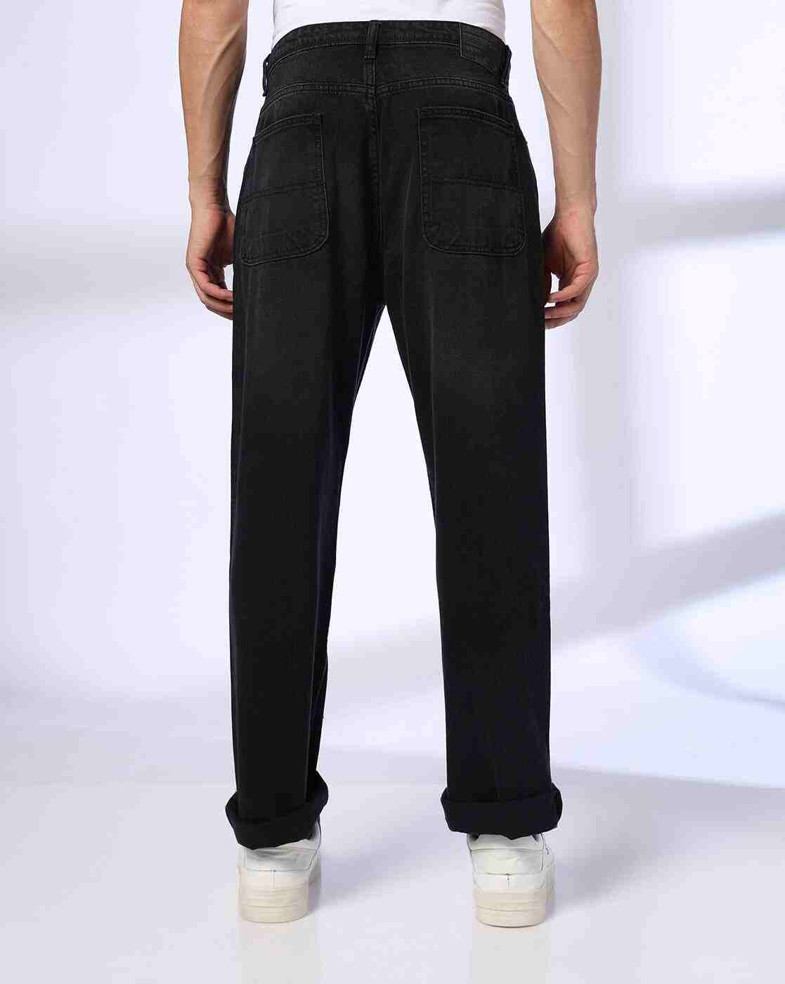 DNMX | Men Mid-Rise Loose Fit Jeans|2