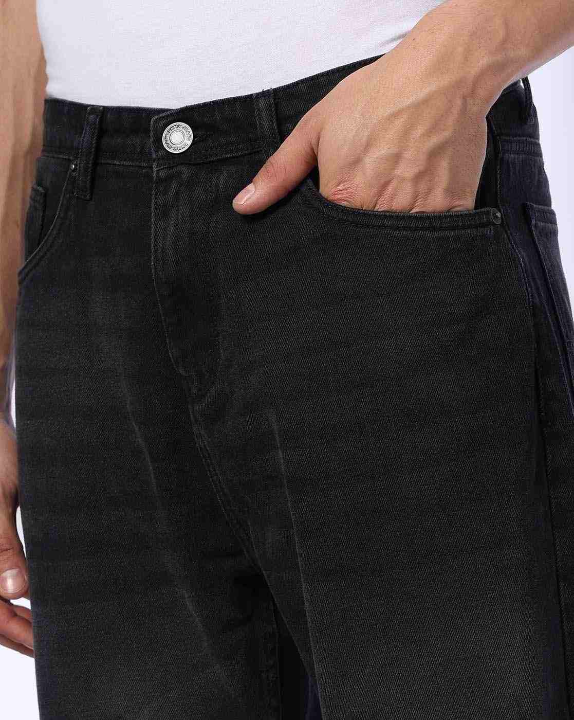 DNMX | Men Mid-Rise Loose Fit Jeans|3