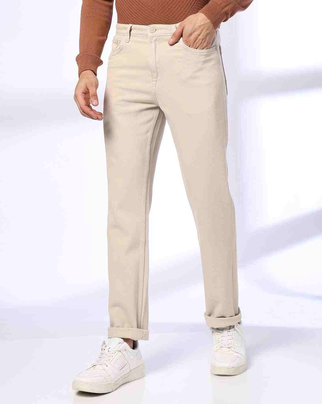 DNMX | Men Mid-Rise Straight Jeans|0