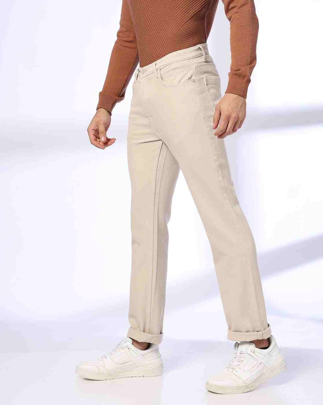 DNMX | Men Mid-Rise Straight Jeans|1