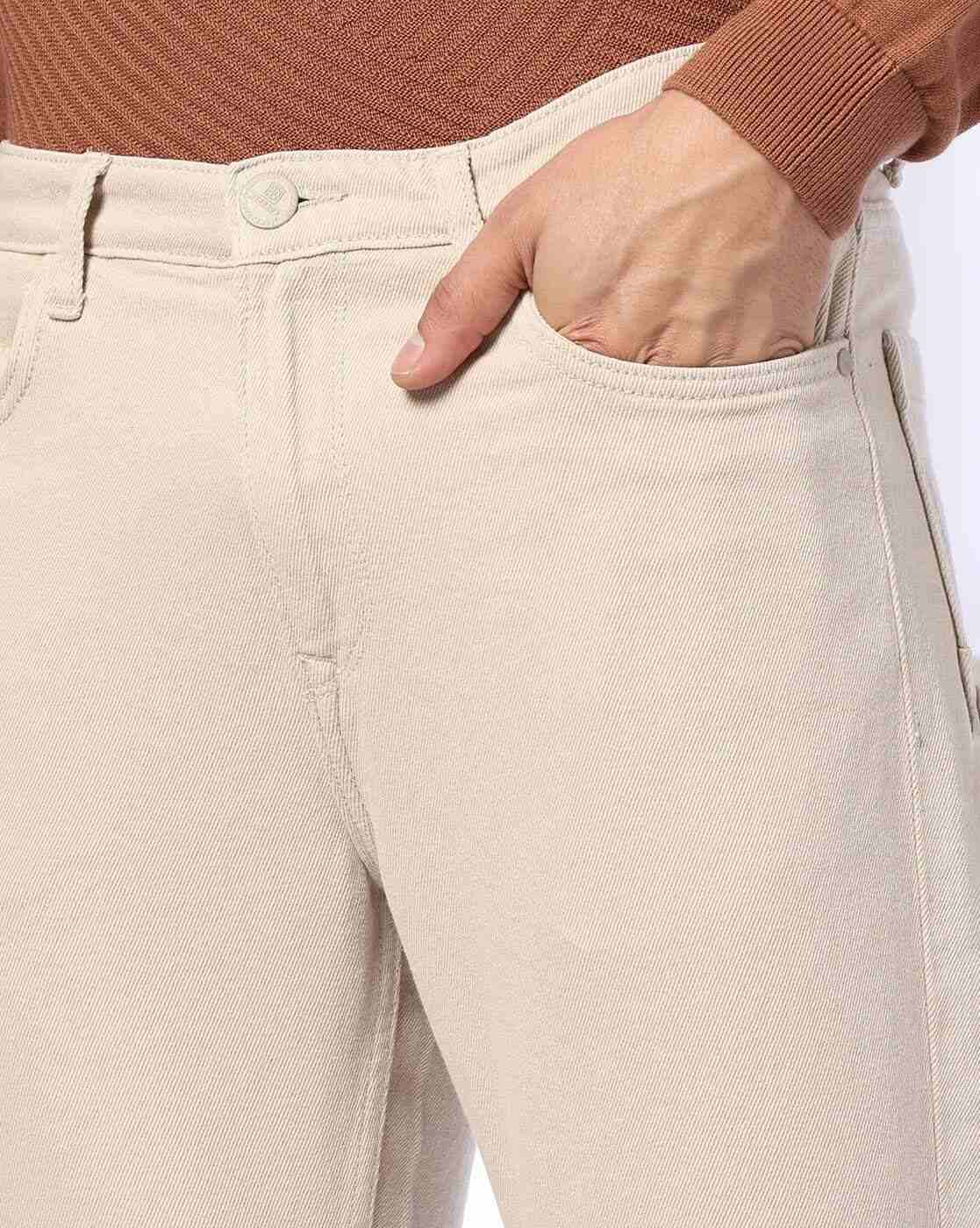 DNMX | Men Mid-Rise Straight Jeans|3