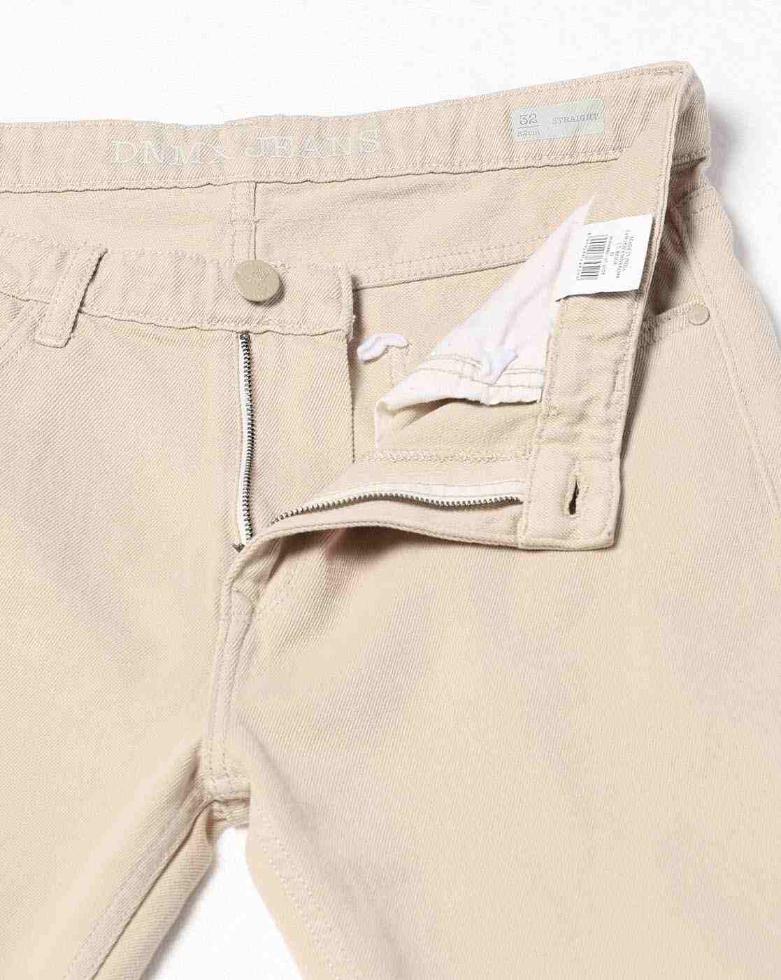 DNMX | Men Mid-Rise Straight Jeans|4