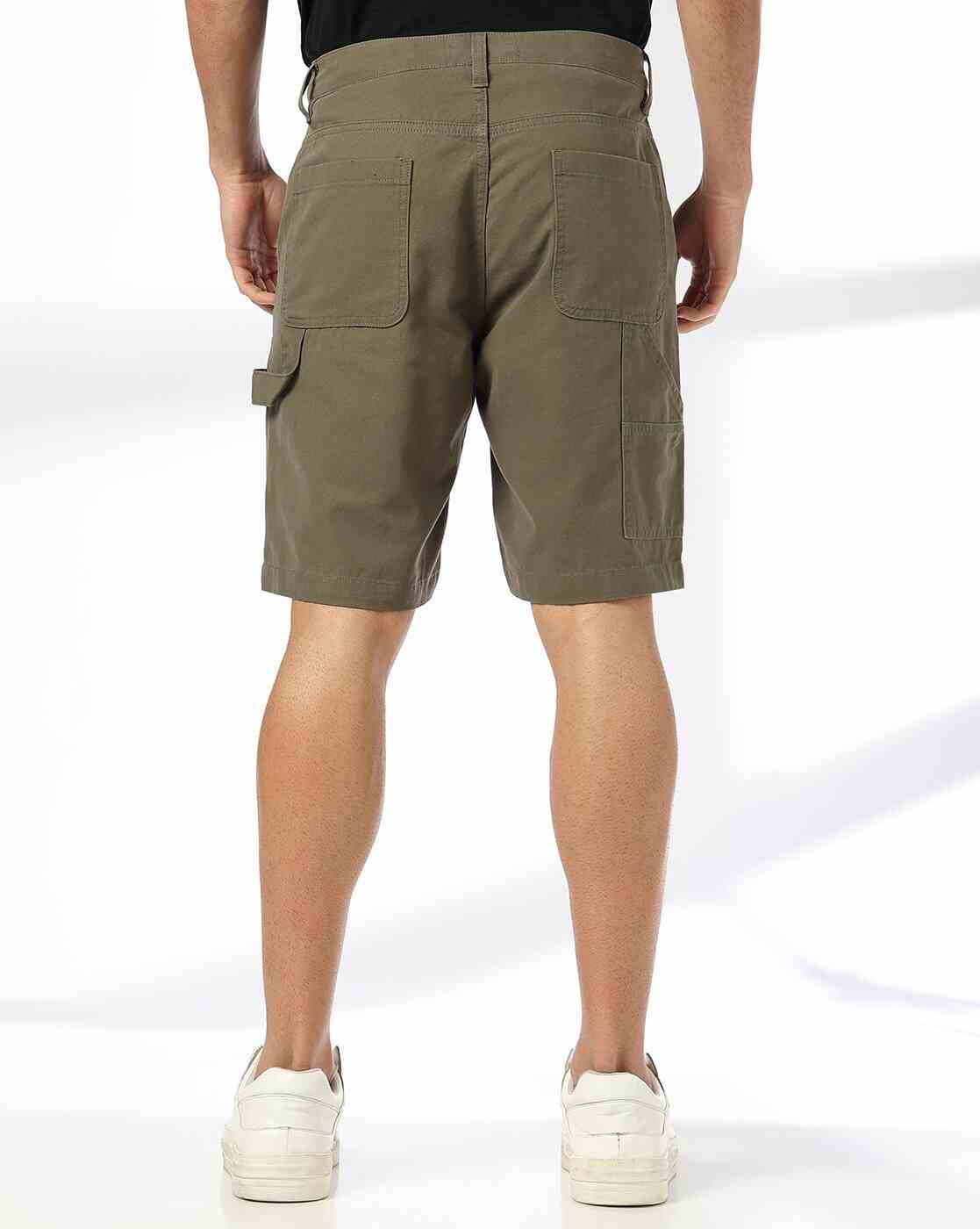DNMX | Men Regular Fit Shorts with Insert Pockets|2