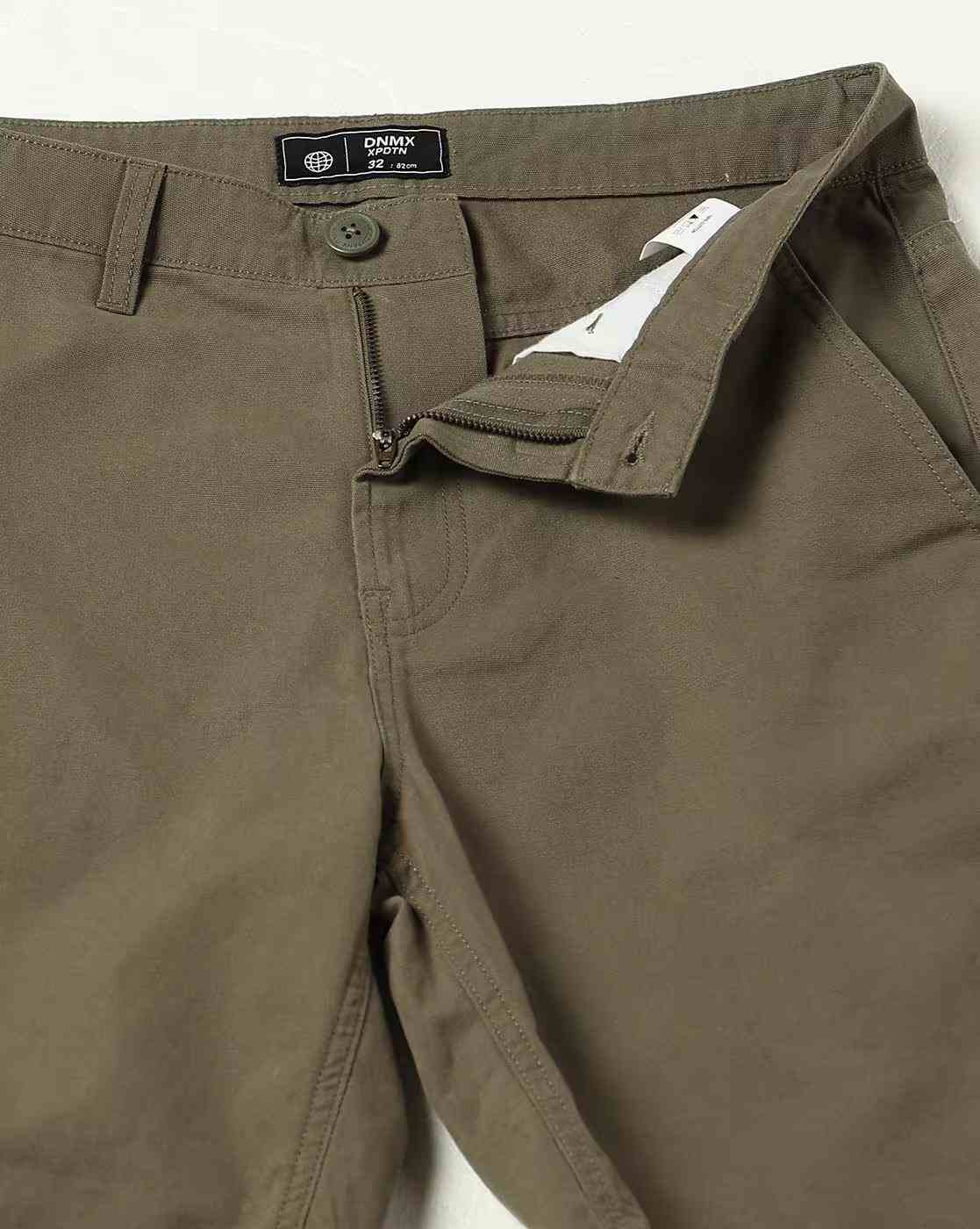 DNMX | Men Regular Fit Shorts with Insert Pockets|4
