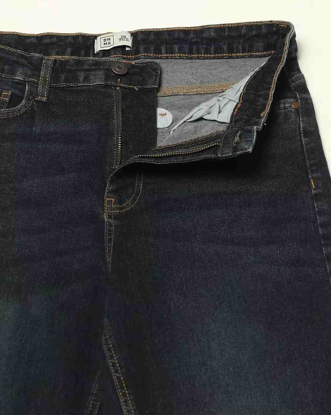 DNMX | Women High Rise Full Length Flared Jeans|4