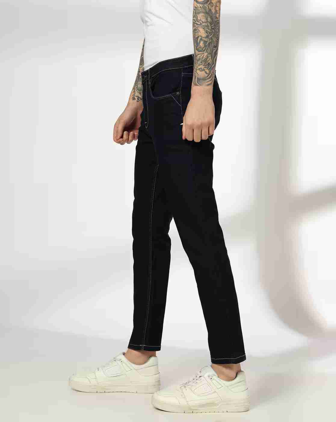 DNMX | Men Low-Rise Slim Fit Jeans|1