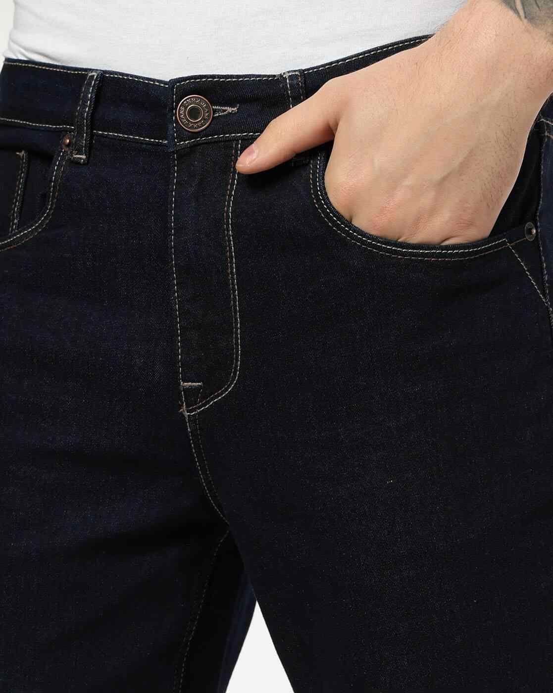 DNMX | Men Low-Rise Slim Fit Jeans|3
