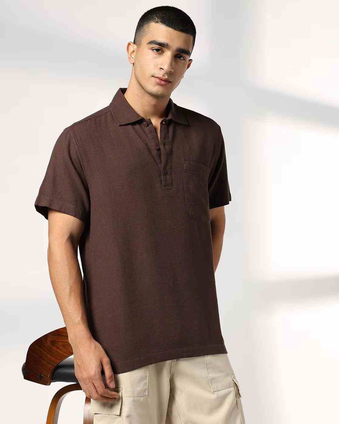 DNMX | Men Regular Fit Shirt|0