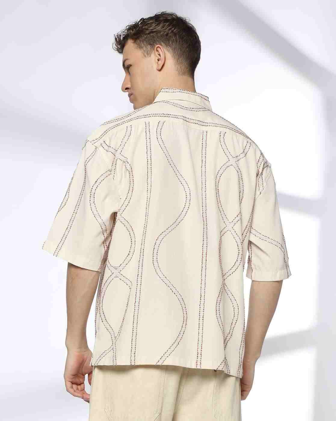 DNMX | Men Printed Boxy Fit Shirt|2