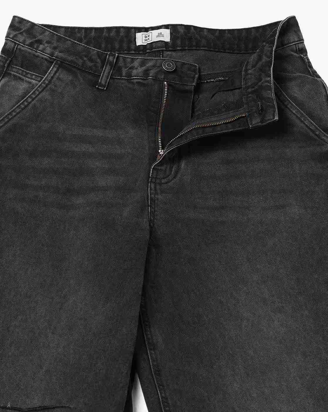 DNMX | Women High-Rise Relaxed Jeans|4