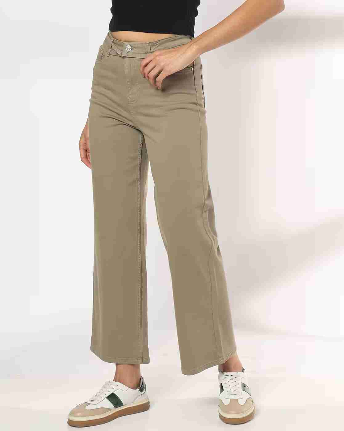 DNMX | Women Mid-Rise Bootcut Jeans|0