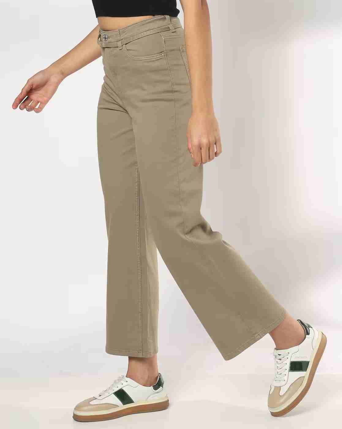 DNMX | Women Mid-Rise Bootcut Jeans|1