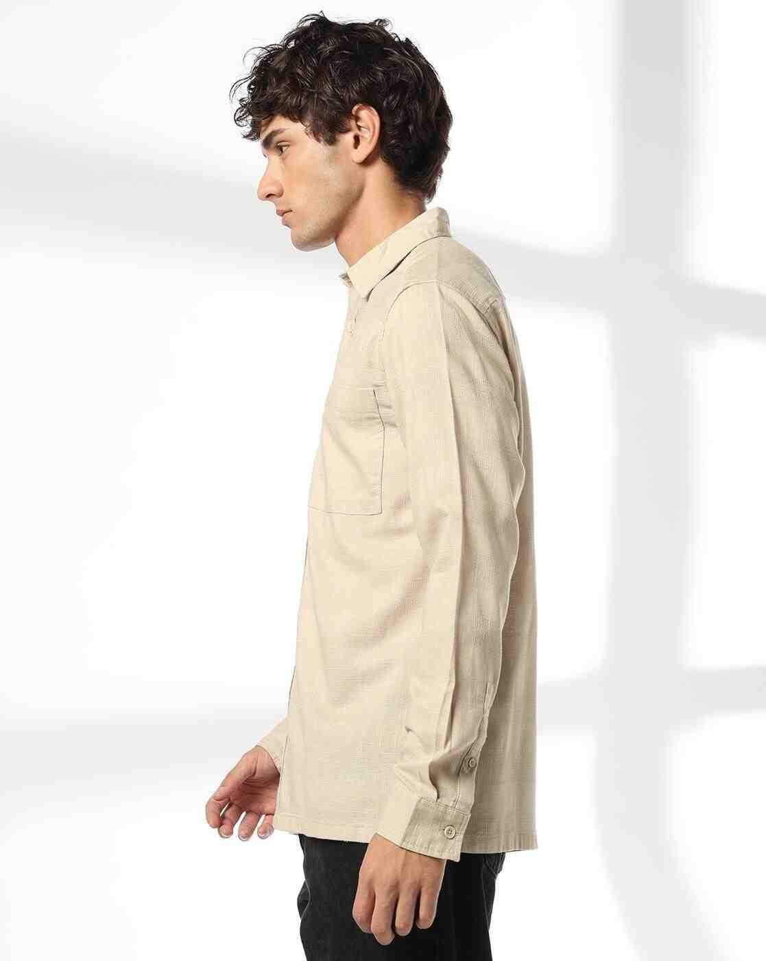 DNMX | Men Regular Fit Classic Shirt|1