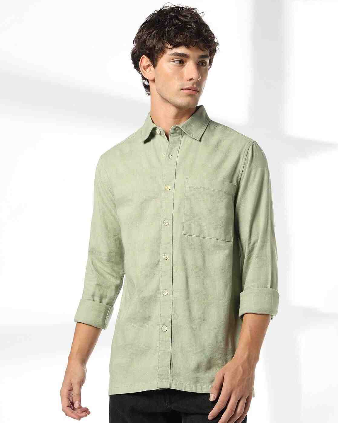 DNMX | Men Regular Fit Classic Shirt|0