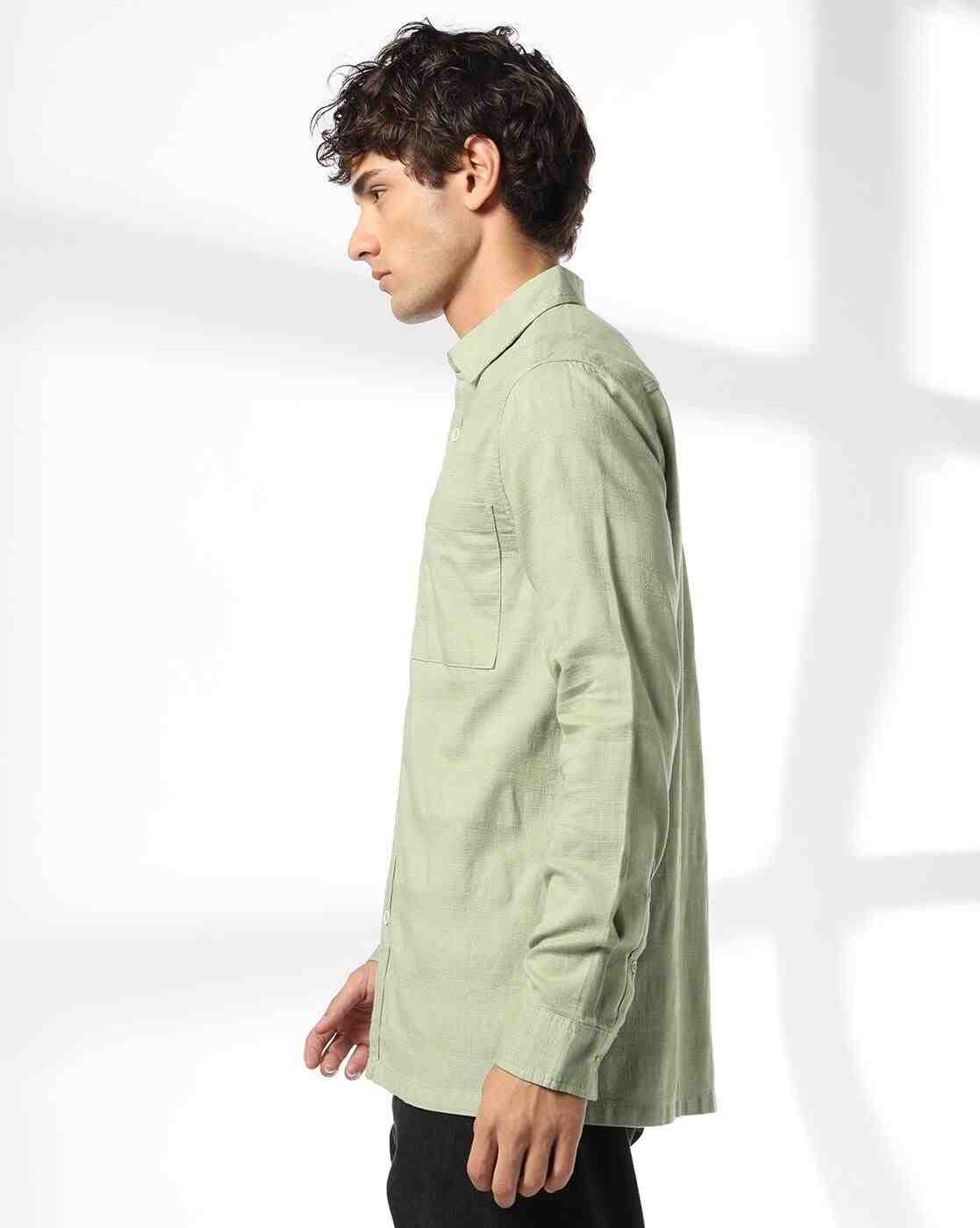 DNMX | Men Regular Fit Classic Shirt|1