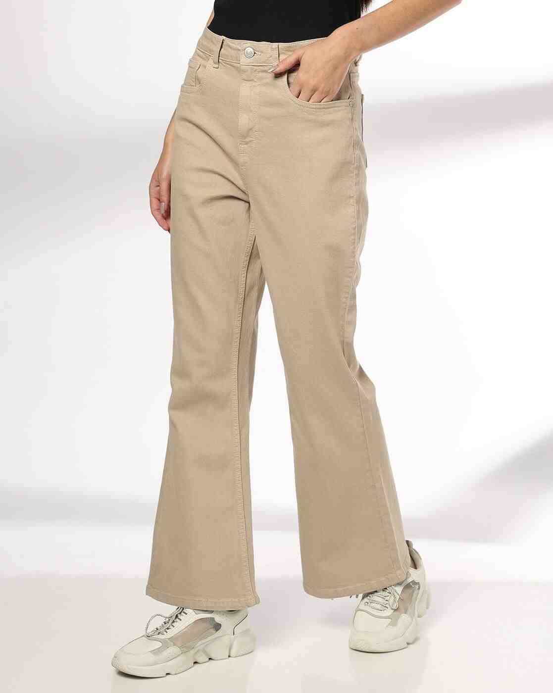 DNMX | Women High-Rise Bootcut Jeans|0