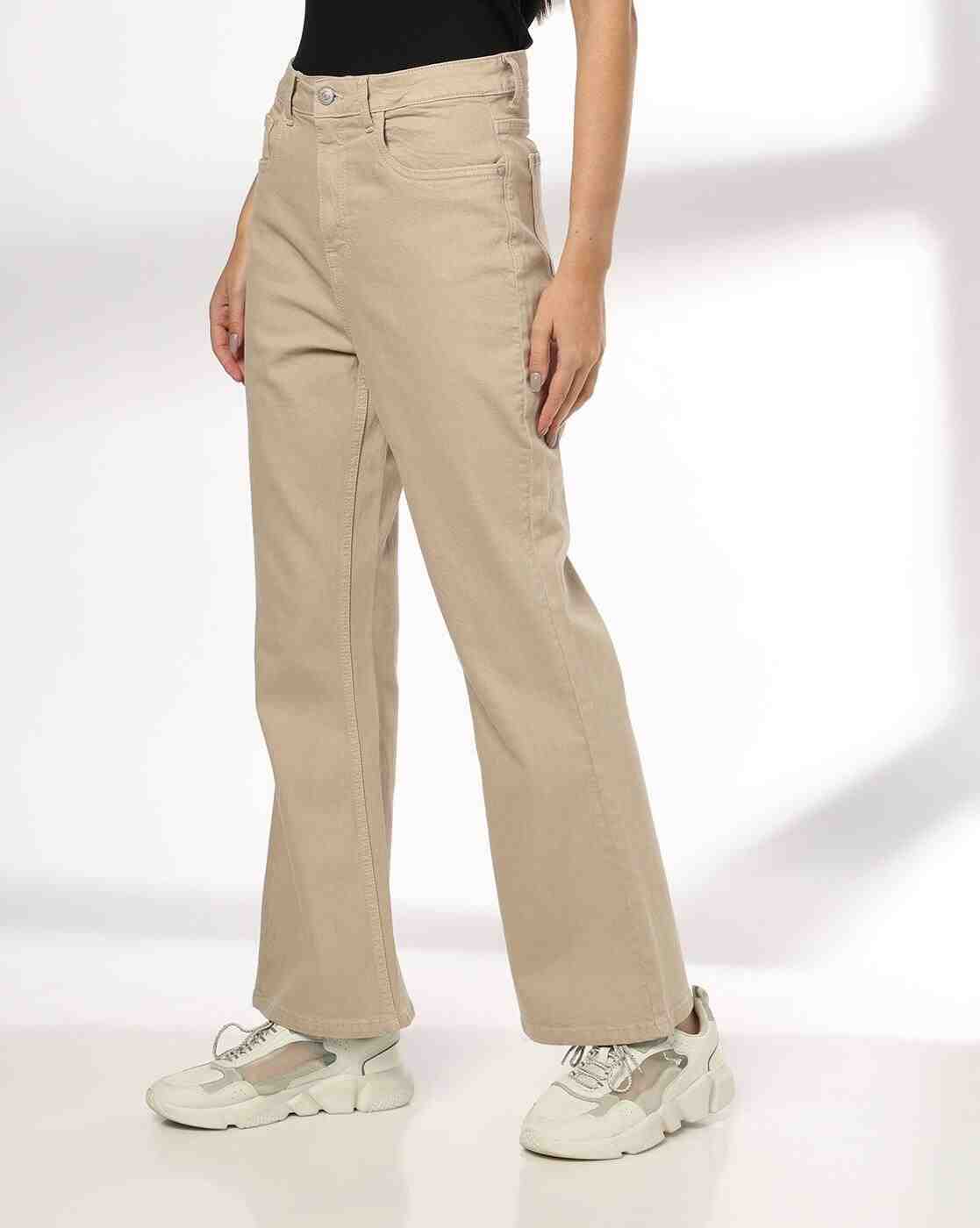 DNMX | Women High-Rise Bootcut Jeans|1