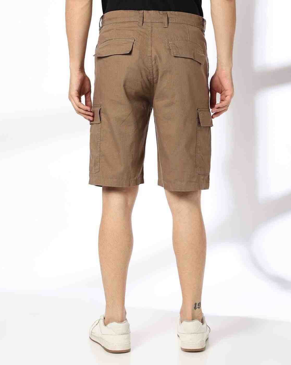 DNMX | Men Regular Fit Cargo Shorts|2