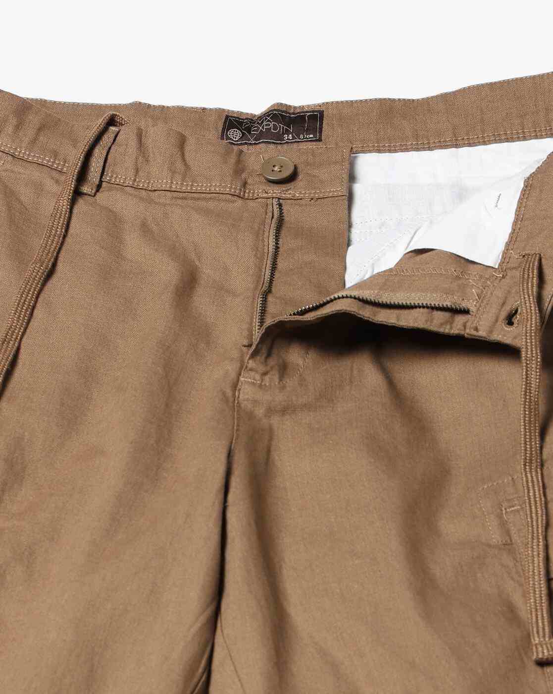 DNMX | Men Regular Fit Cargo Shorts|4