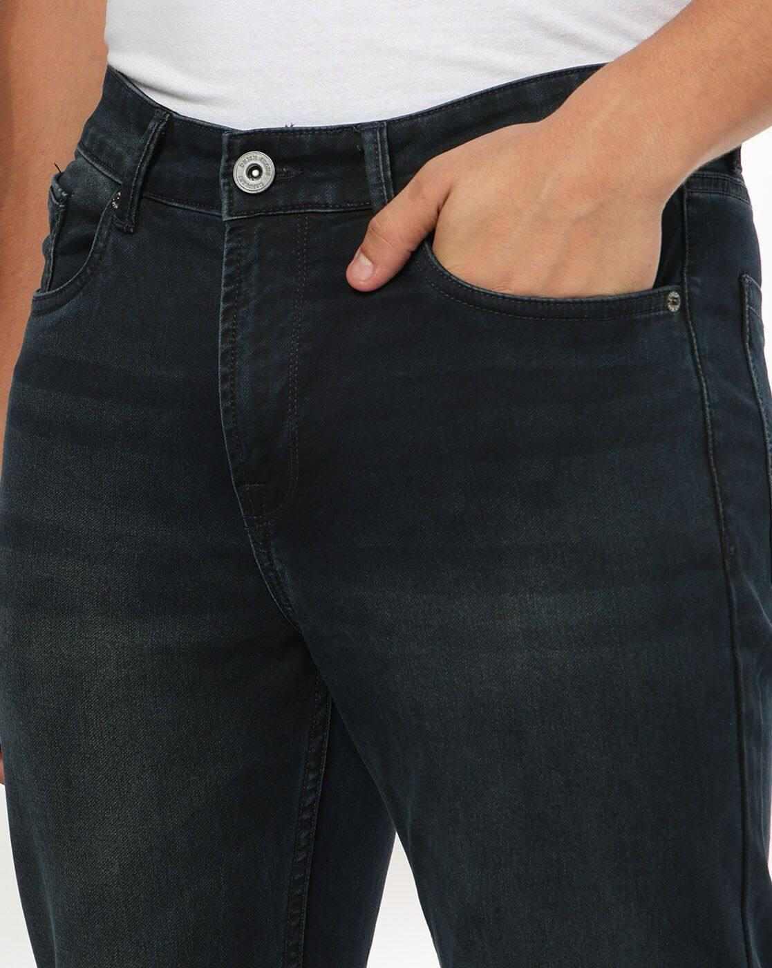 DNMX | Men Mid-Rise Straight Jeans|3