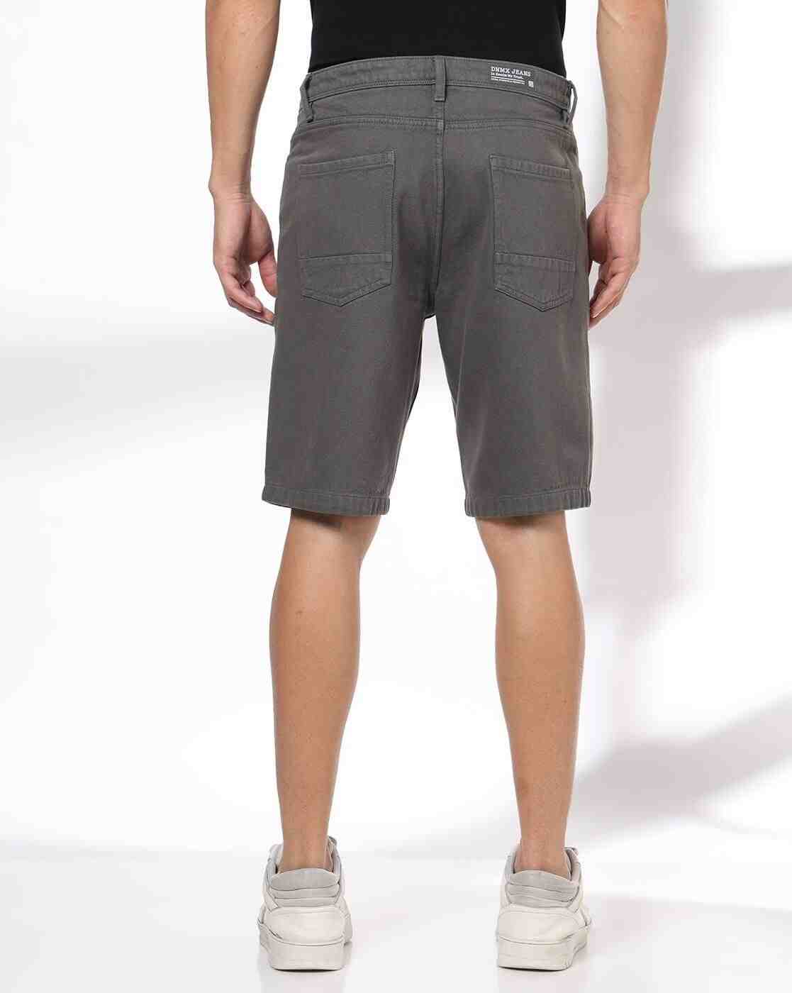 DNMX | Men Regular Fit Denim Shorts|2