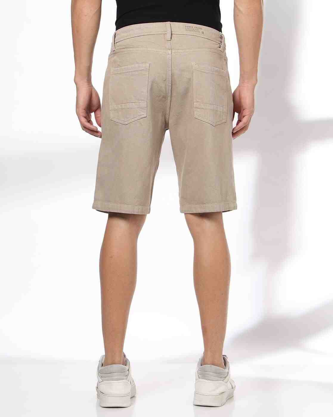 DNMX | Men Regular Fit Denim Shorts|2