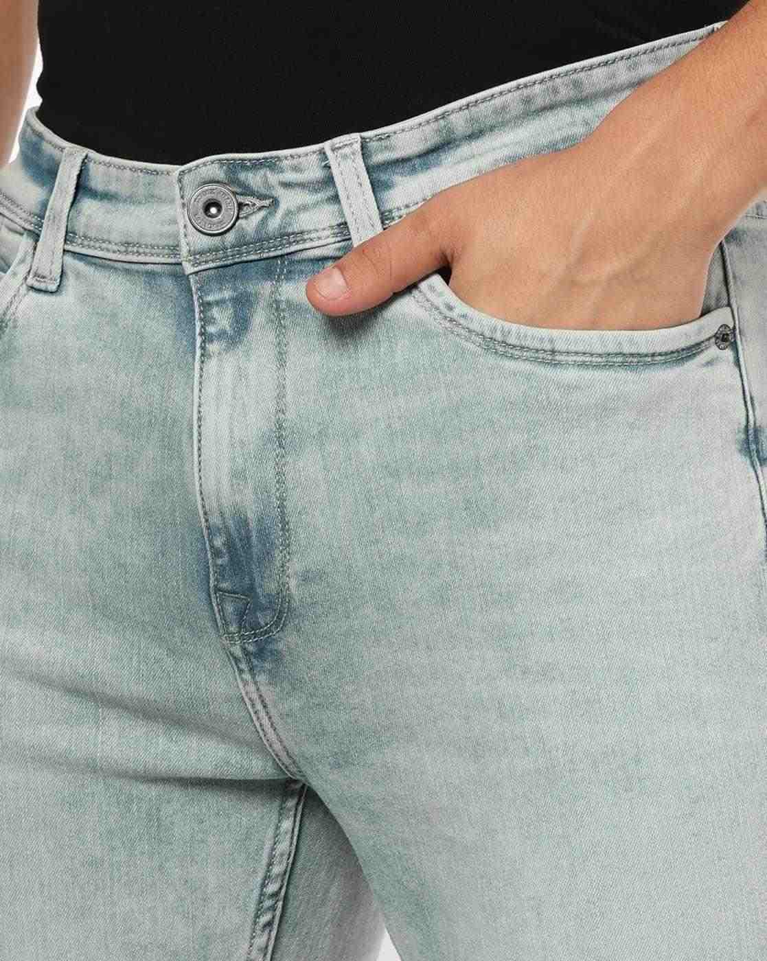 DNMX | Men Mid-Rise Straight Jeans|3