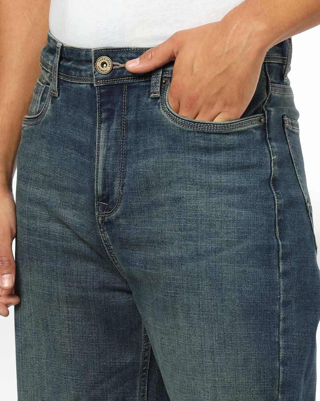 DNMX | Men Mid-Rise Loose Fit Jeans|3