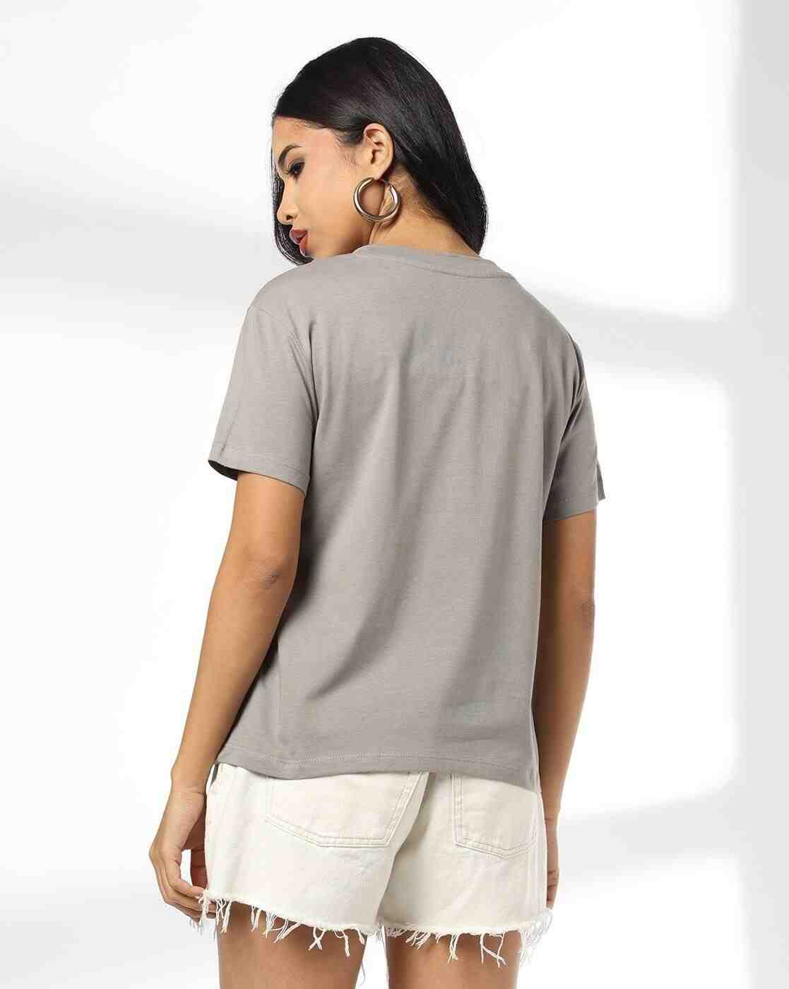 DNMX | Women Venice Oversized Crew-Neck T-Shirt|2