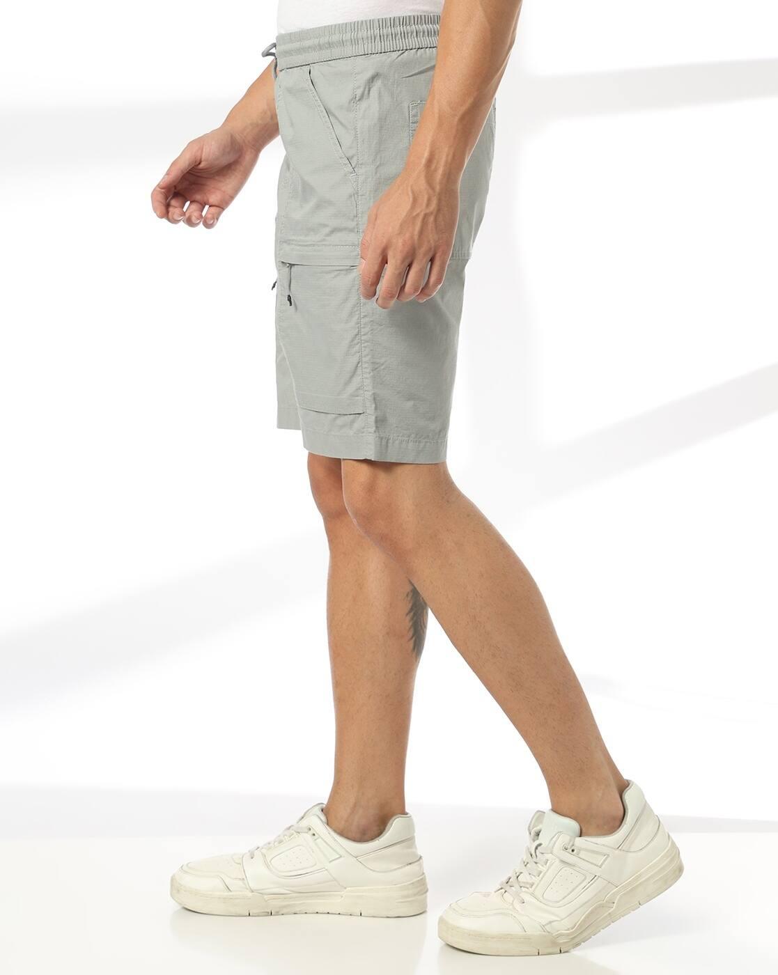 DNMX | Men Mid-Rise Ripstop Shorts|1