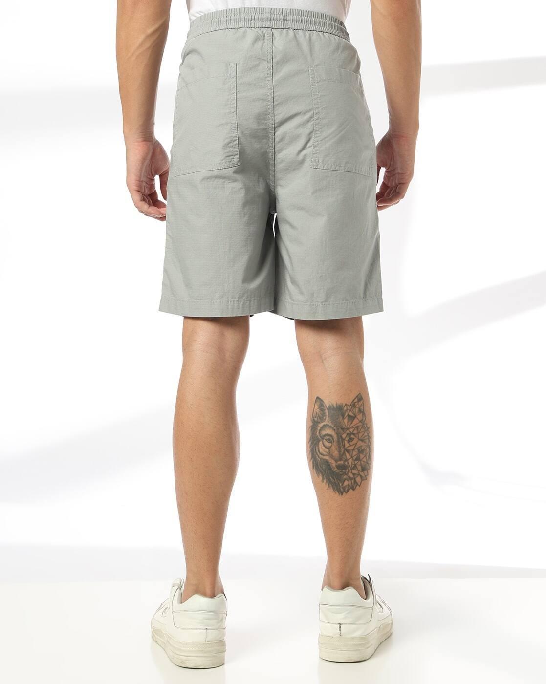 DNMX | Men Mid-Rise Ripstop Shorts|2