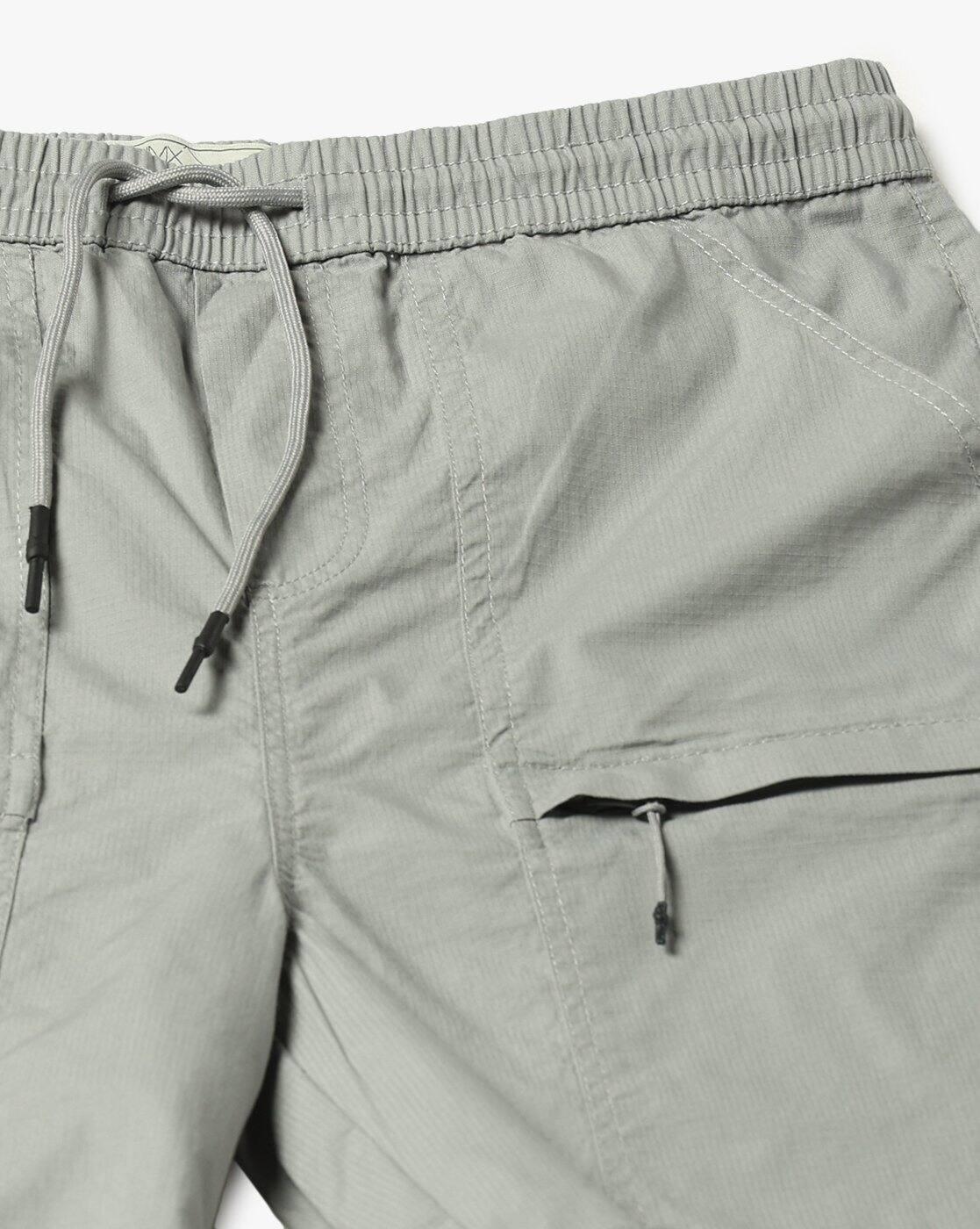 DNMX | Men Mid-Rise Ripstop Shorts|4