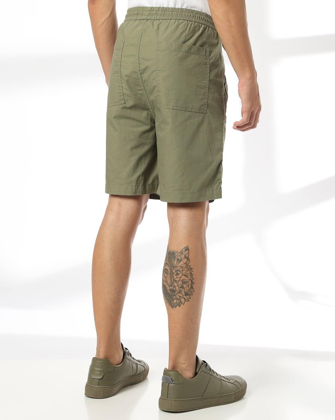 DNMX | Men Mid-Rise Ripstop Shorts|2