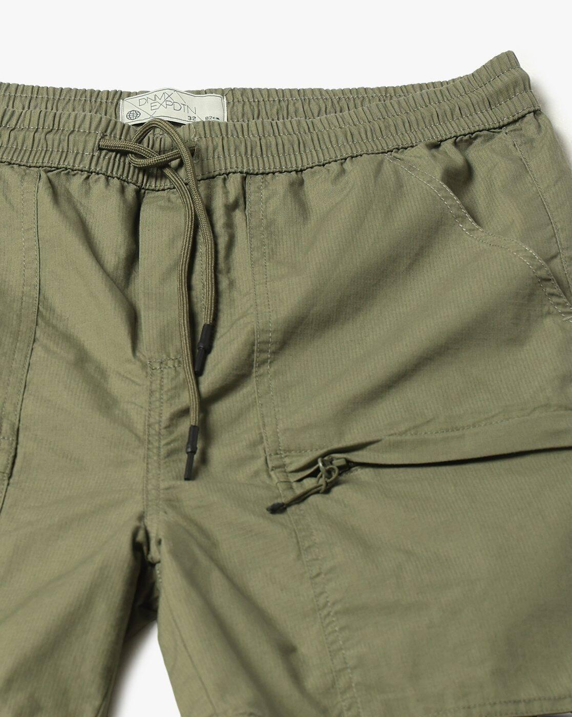 DNMX | Men Mid-Rise Ripstop Shorts|4