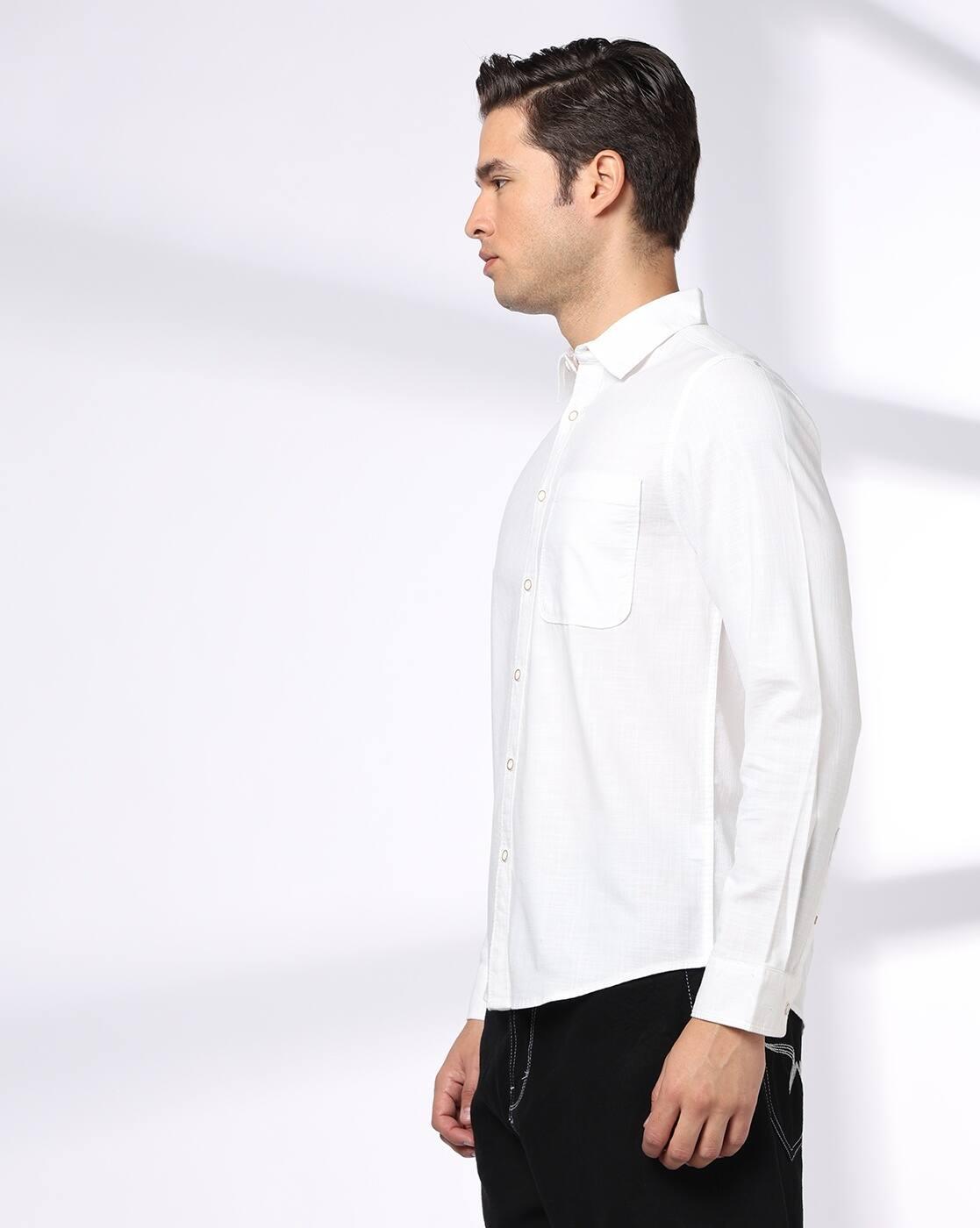 DNMX | Men Regular Fit Classic Shirt|1