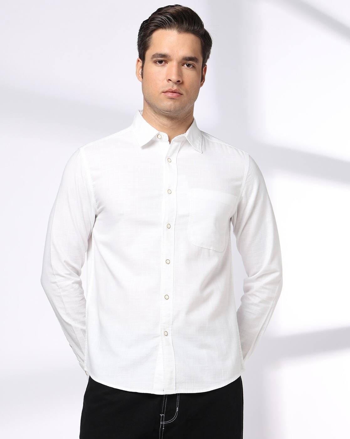 DNMX | Men Regular Fit Classic Shirt|3