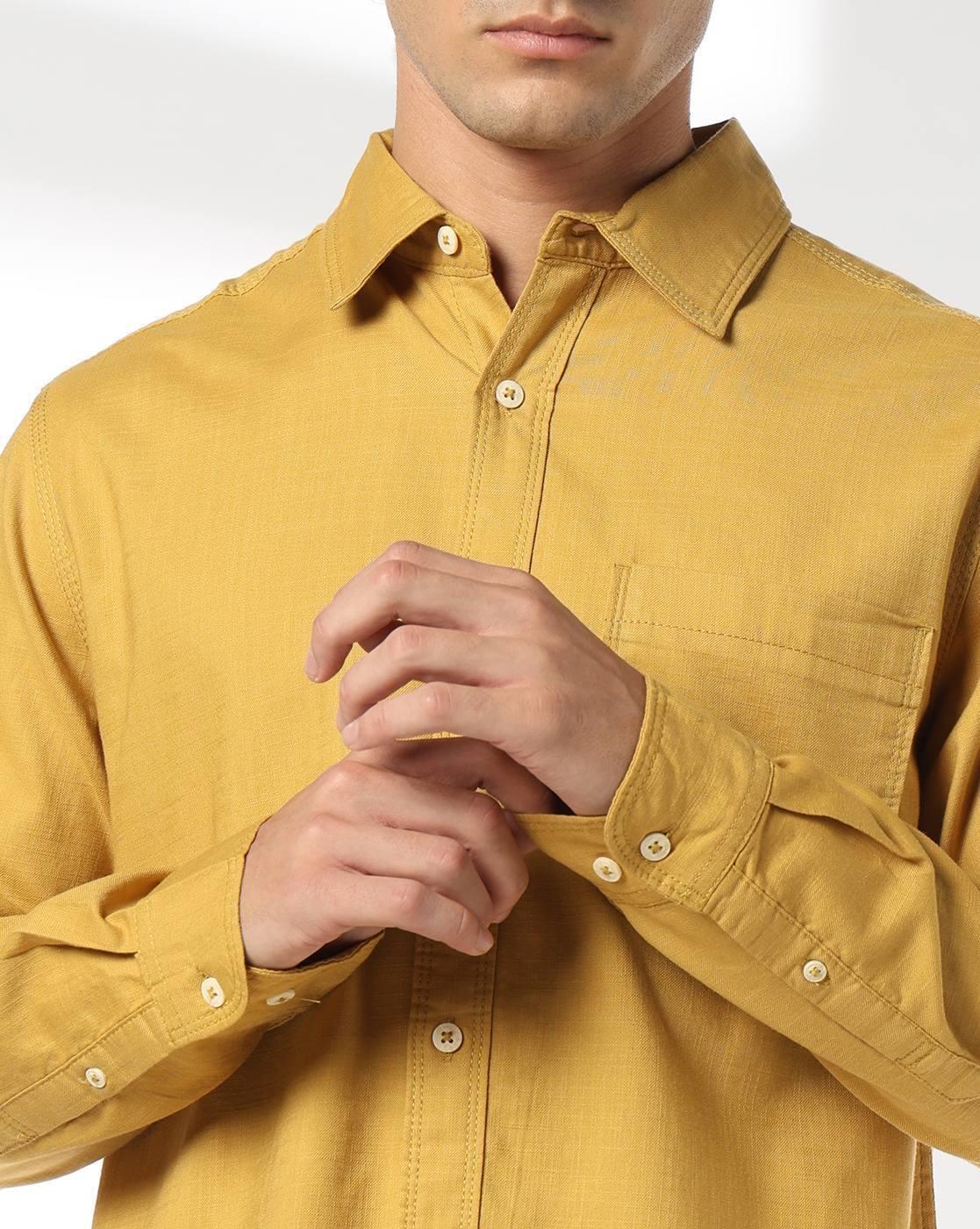 DNMX | Men Regular Fit Classic Shirt|5