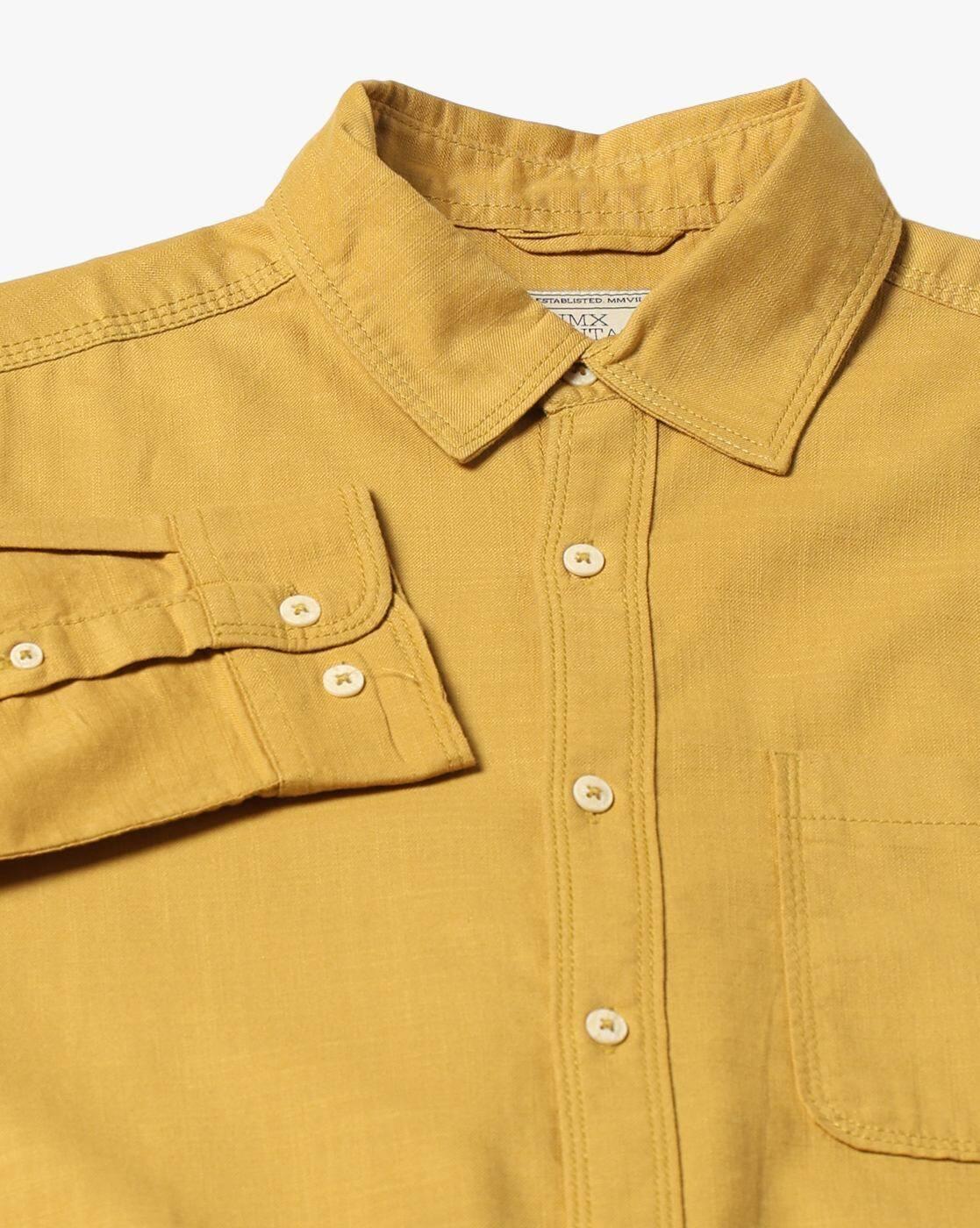 DNMX | Men Regular Fit Classic Shirt|6