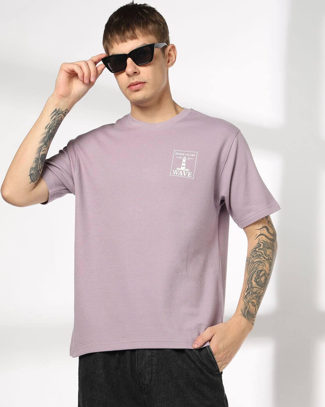 Men Relaxed Fit Crew-Neck T-Shirt