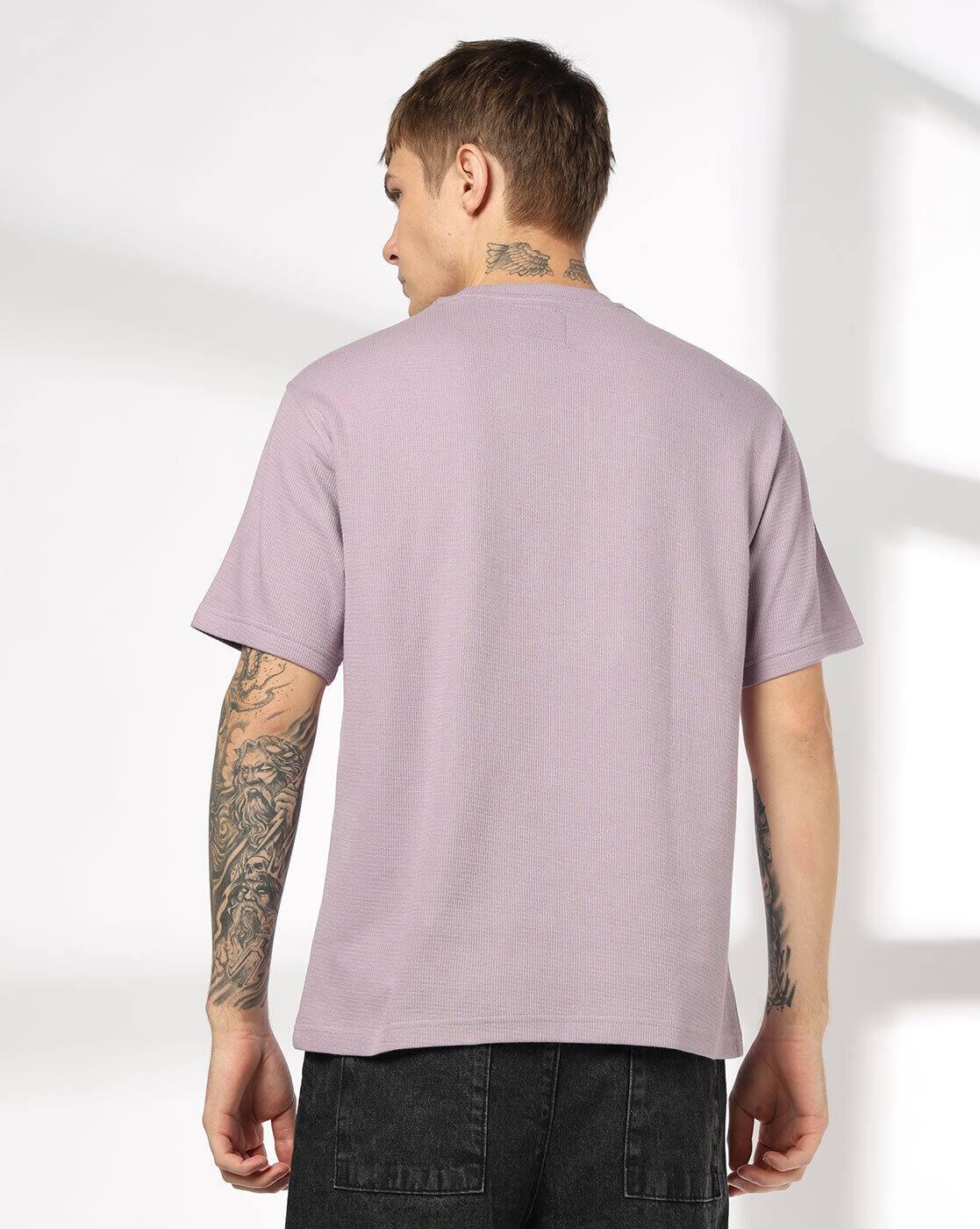 DNMX | Men Relaxed Fit Crew-Neck T-Shirt|2