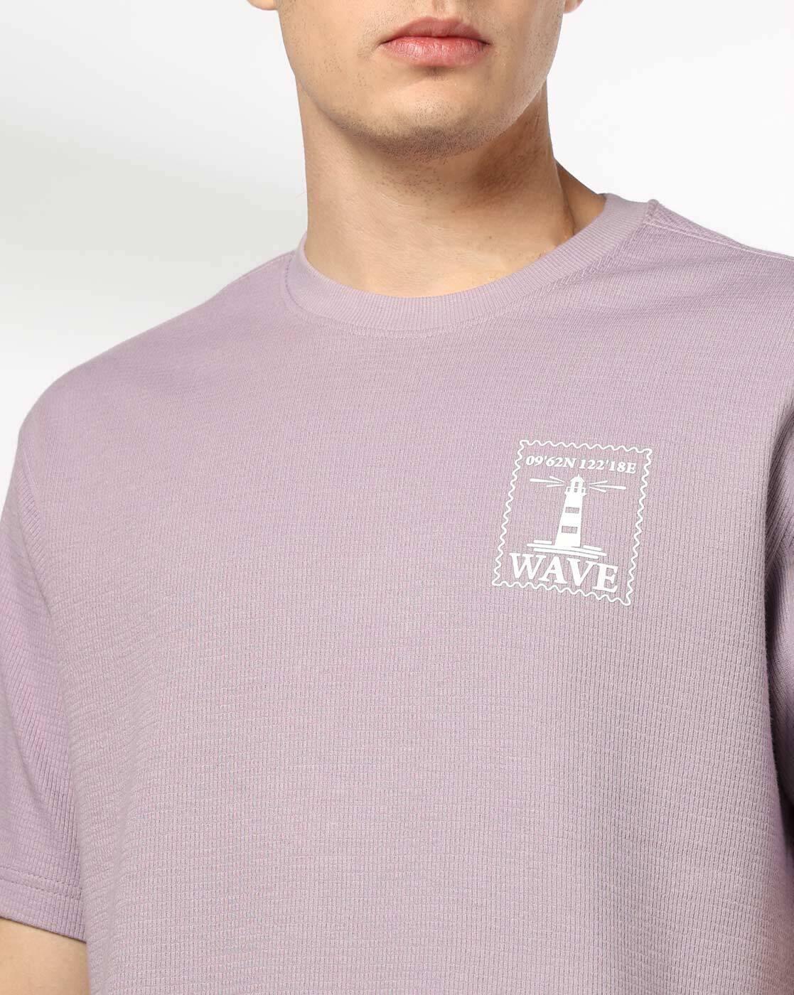 DNMX | Men Relaxed Fit Crew-Neck T-Shirt|4
