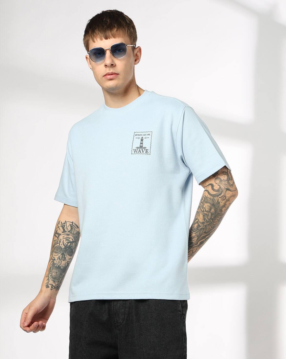 Men Relaxed Fit Crew-Neck T-Shirt