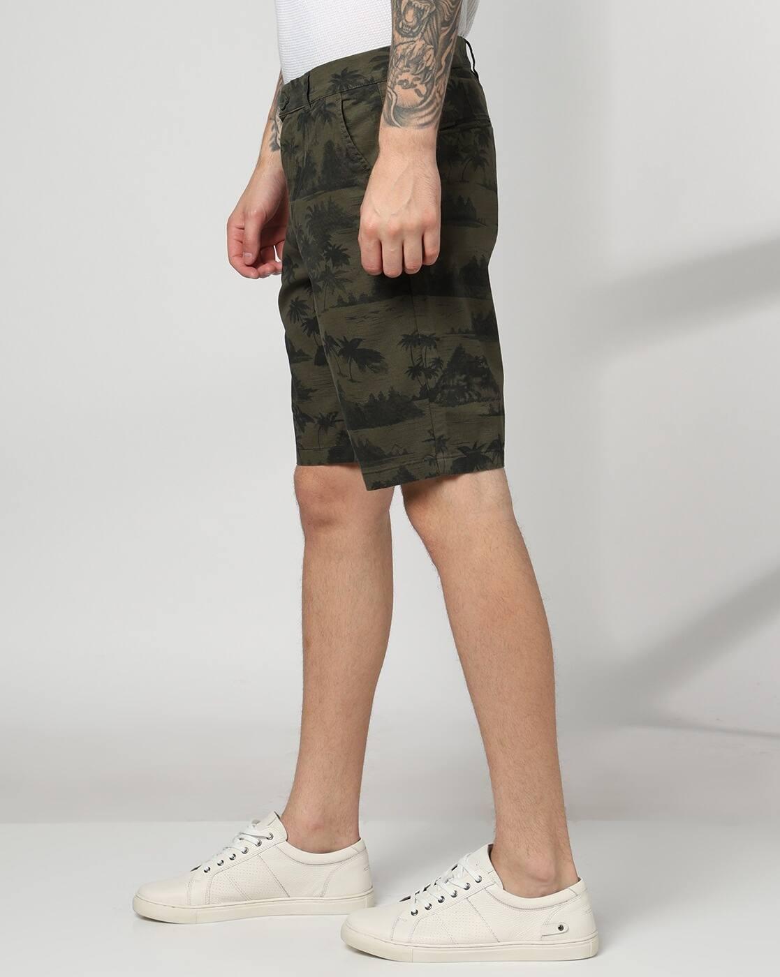 DNMX | Men Printed Regular Fit Shorts|1